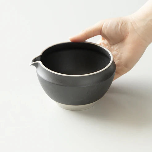 Katakuchi Matcha Bowl - Akatsuki Black