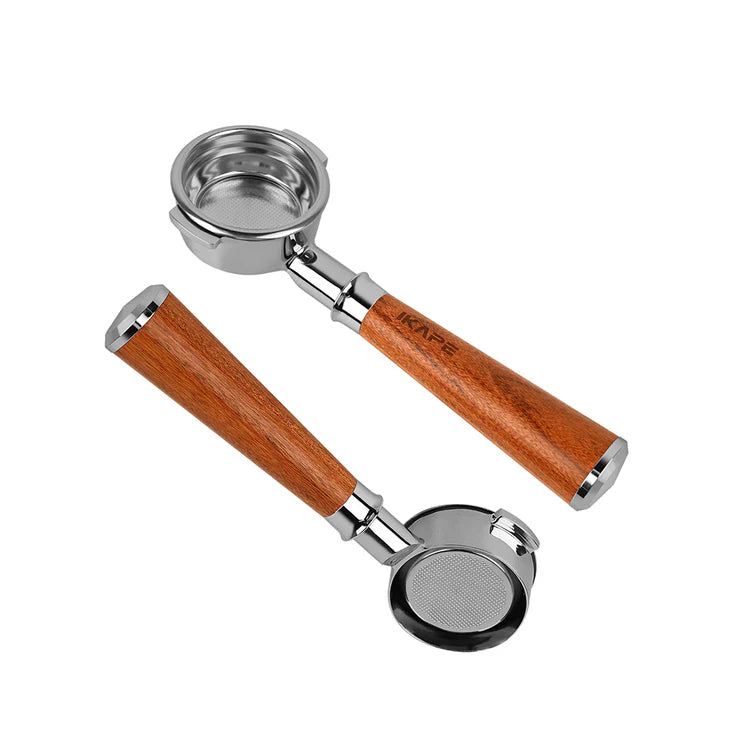 E61 Bottomless Naked Portafilter - Wooden