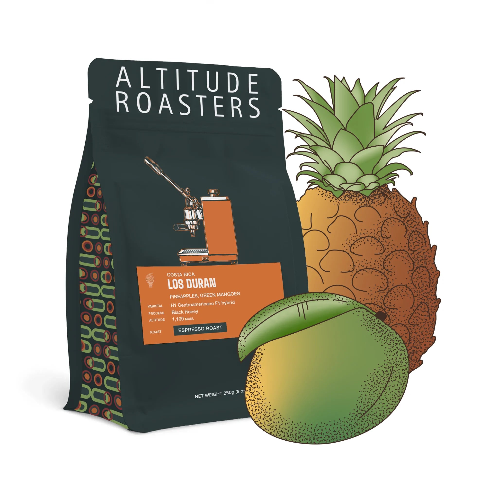 Costa Rica Los Duran 250g - Espresso
