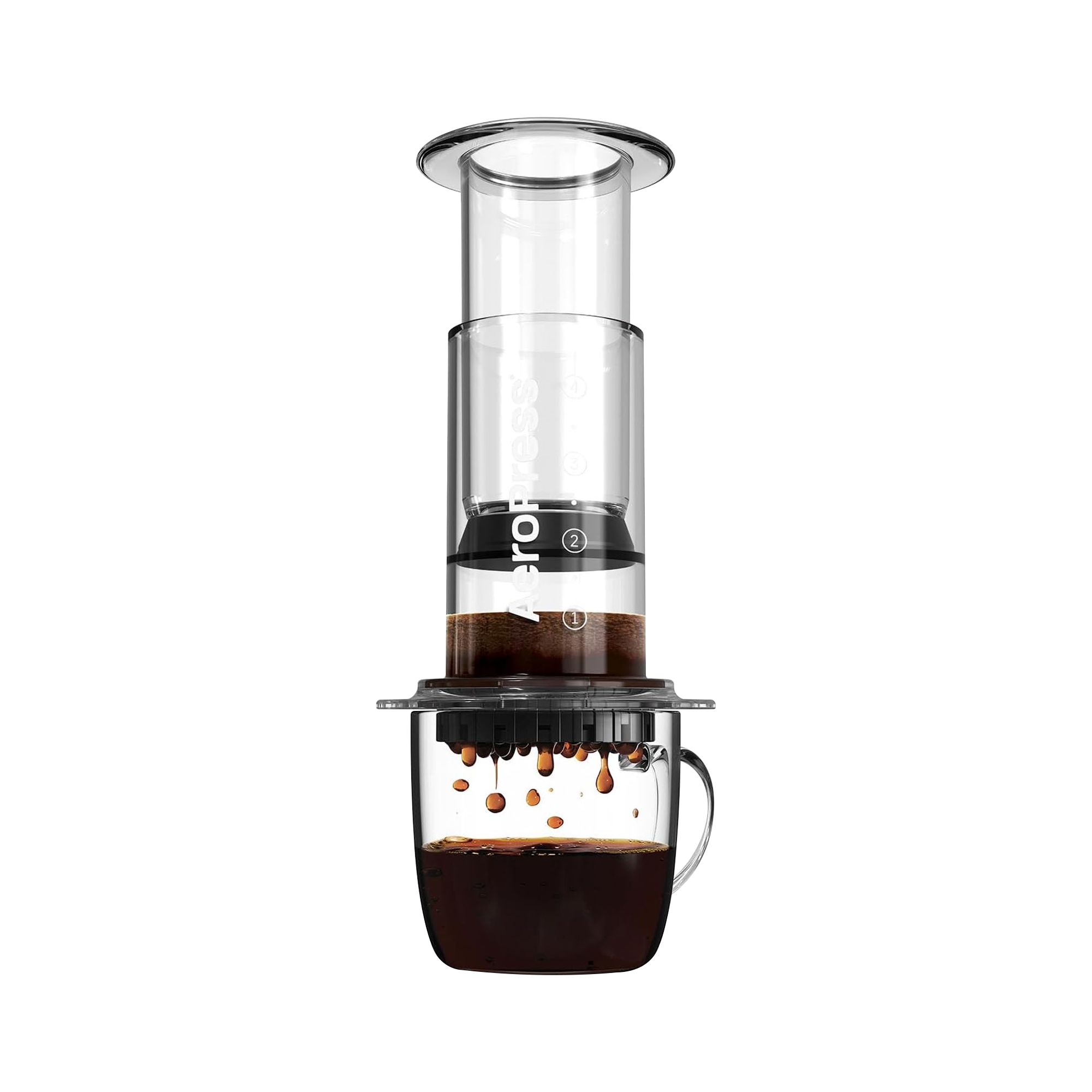 AeroPress - صانع القهوة الشفاف