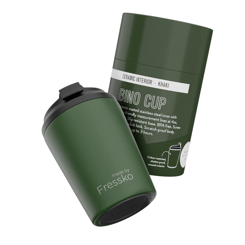 Bino Cup Ceramic 230ml - Khaki