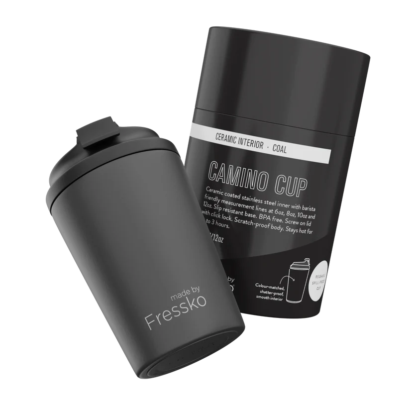 كوب كامينو سيراميك 340 مل - فحم