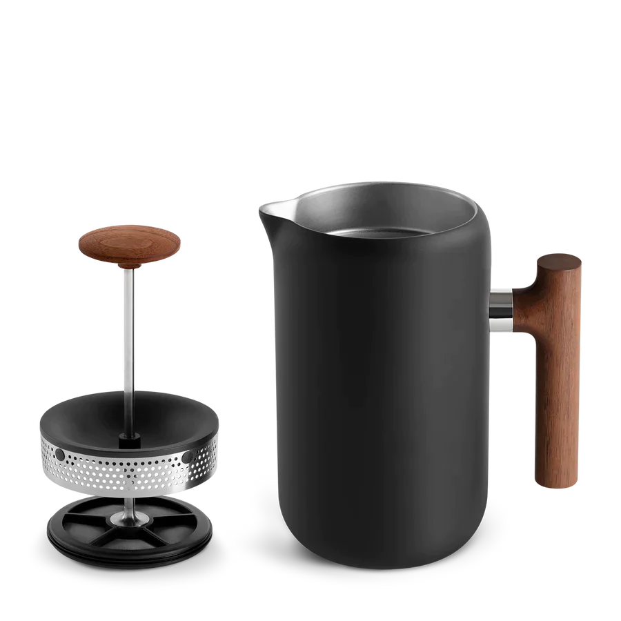 Clara French Press - Walnut