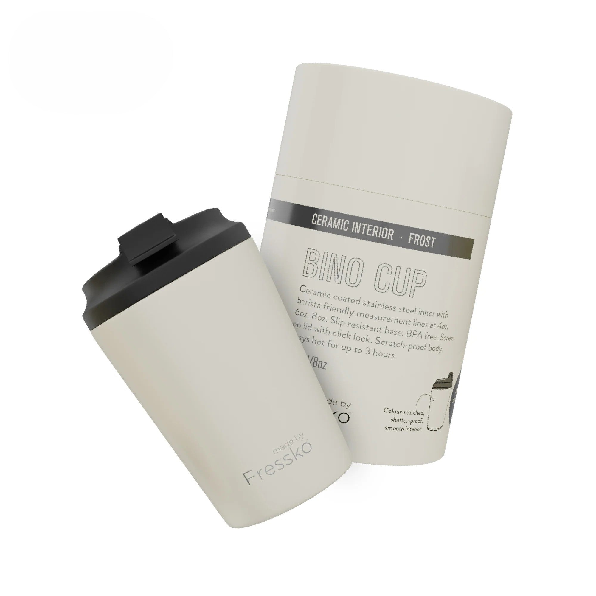 Bino Cup Ceramic 230ml - Frost