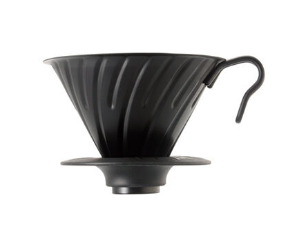 منقط معدني V60 - أسود