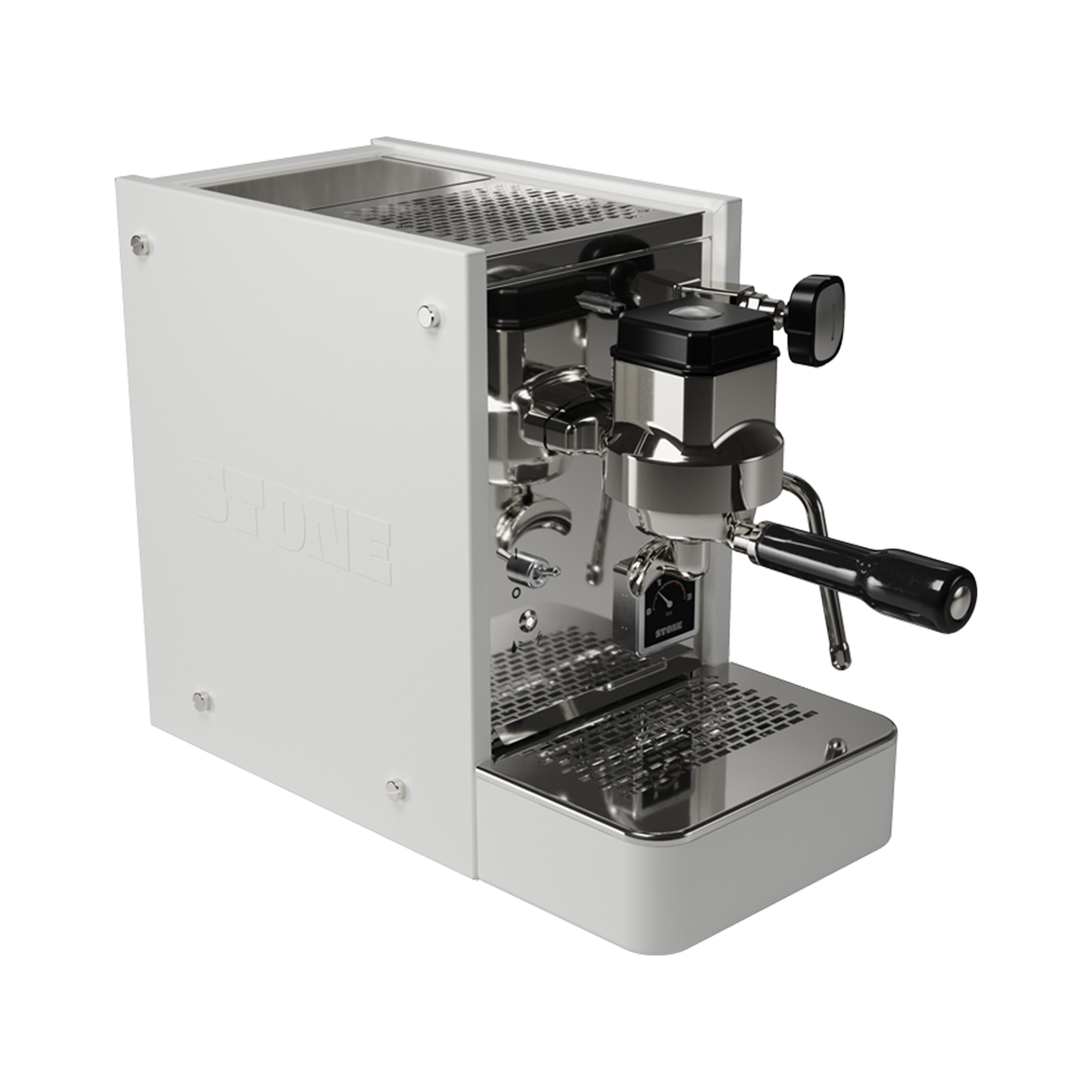 Stone Lite Espresso Machine - White