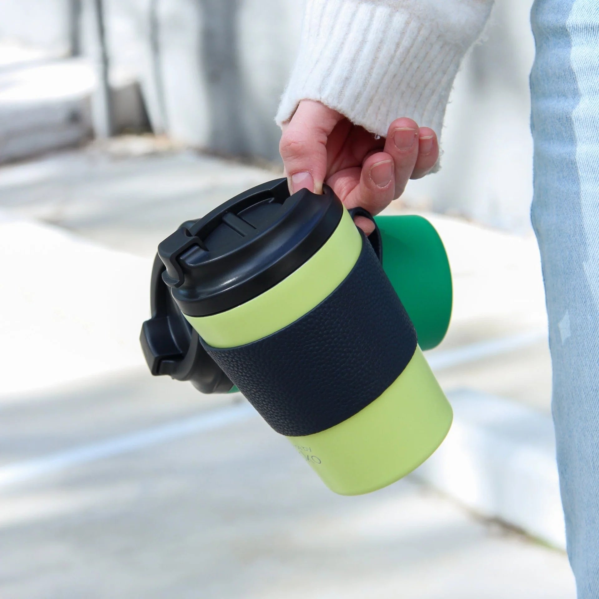 Leather sleeve -8oz Tan