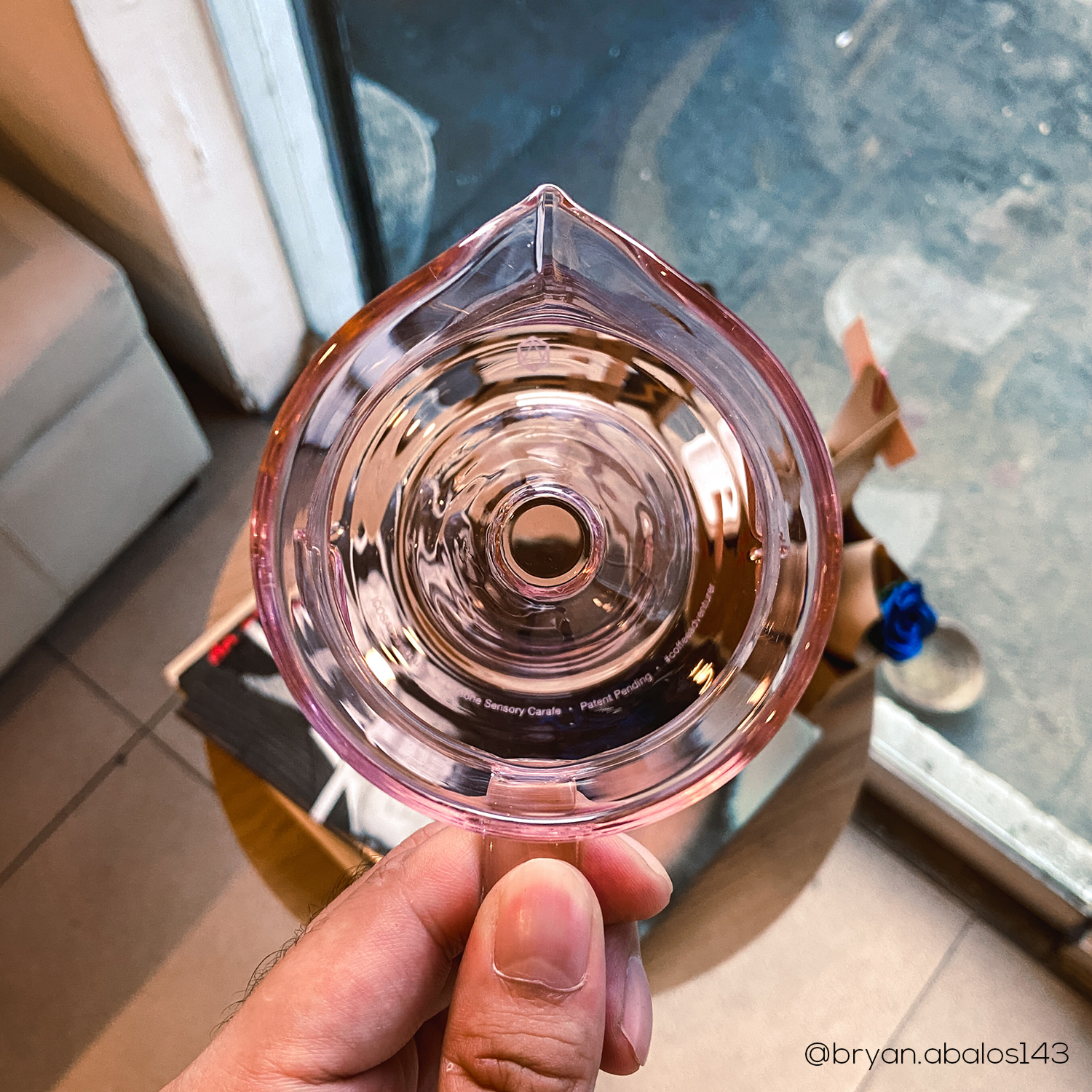 AVENSI WAVE Cyclone Carafe - Standard Pink