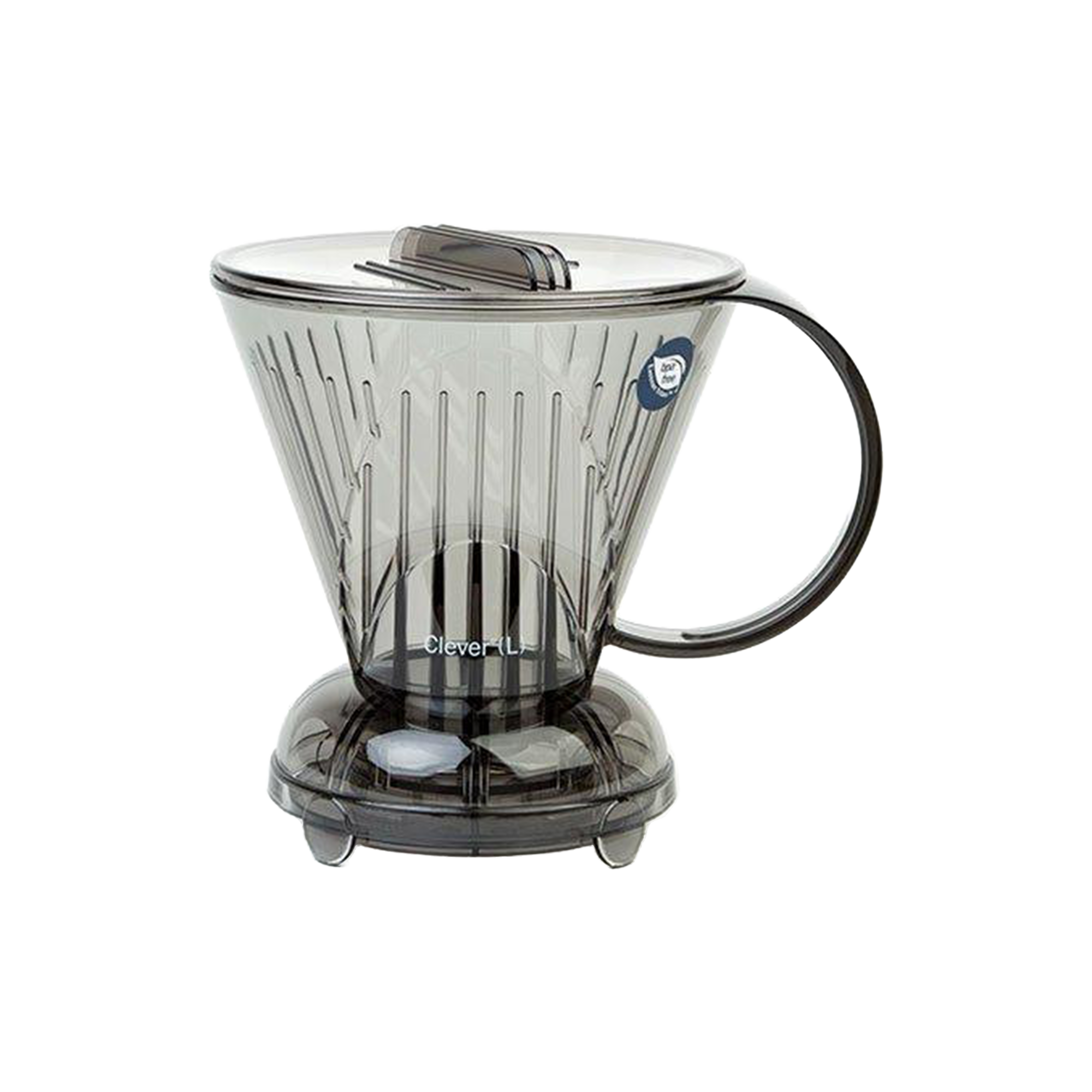 Clever Coffee Dripper Transparent Black
