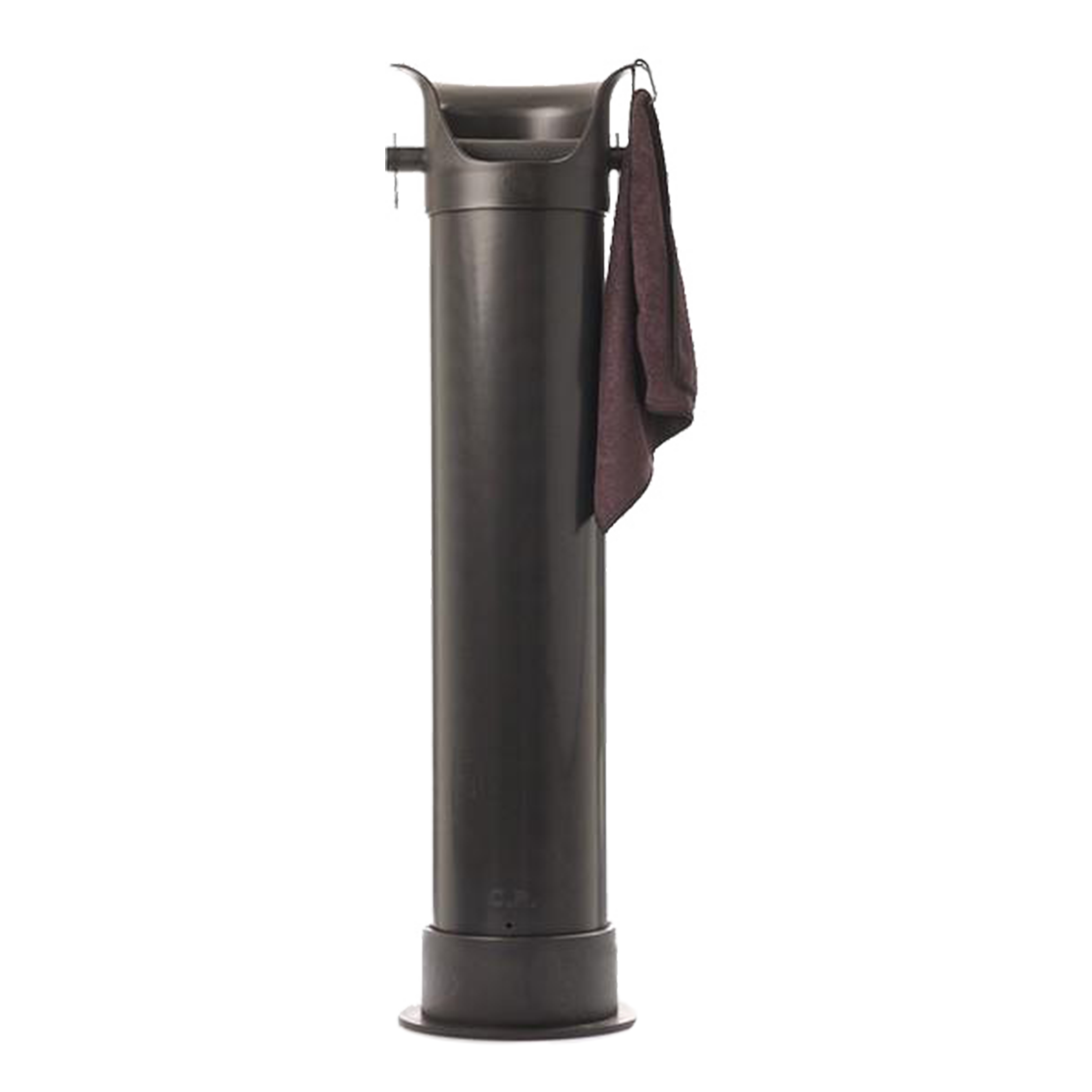 Crema Pro Floor Standing Knock-out Tube Black