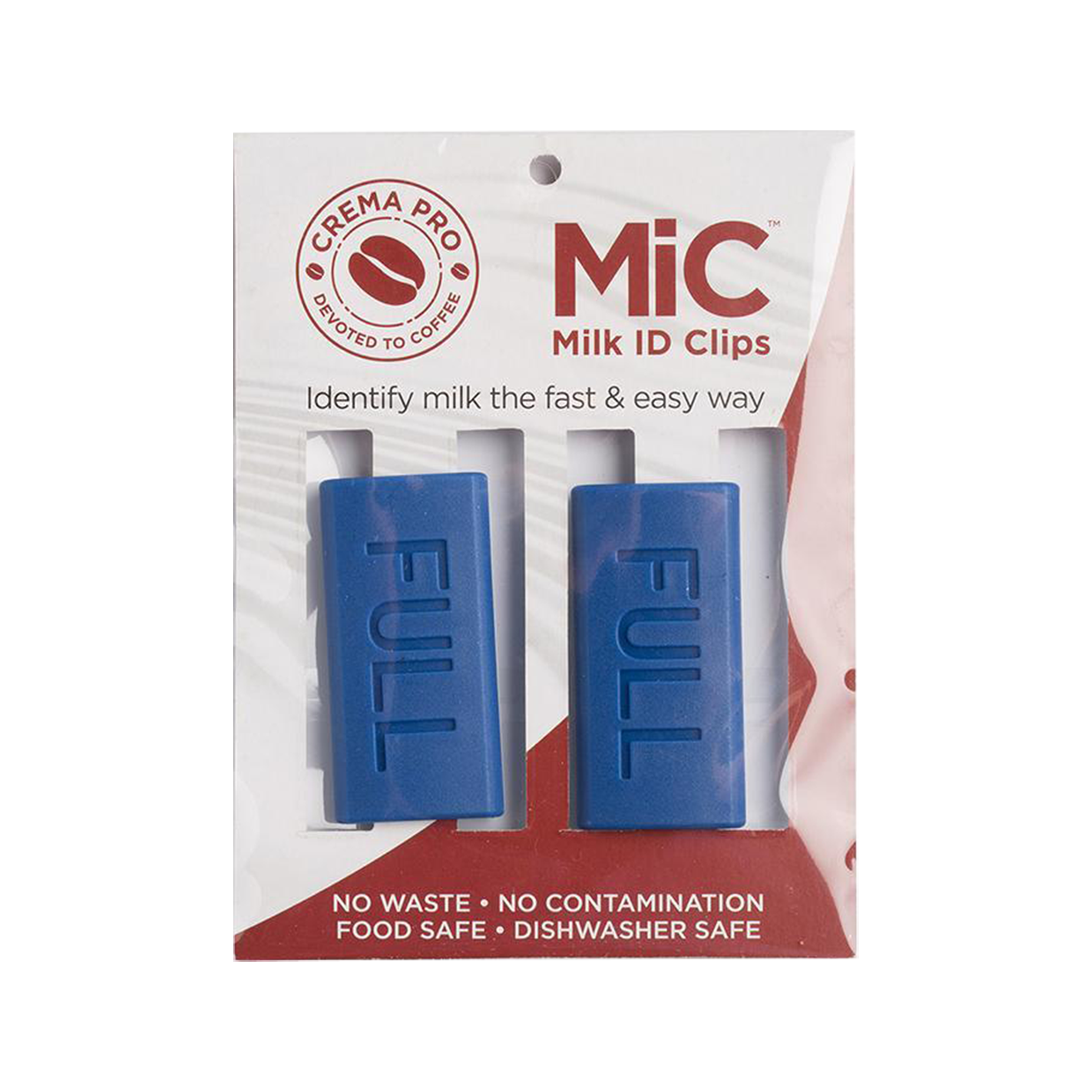 CremaPro Milk Identification Clip MIC - 2 Pack - FULL