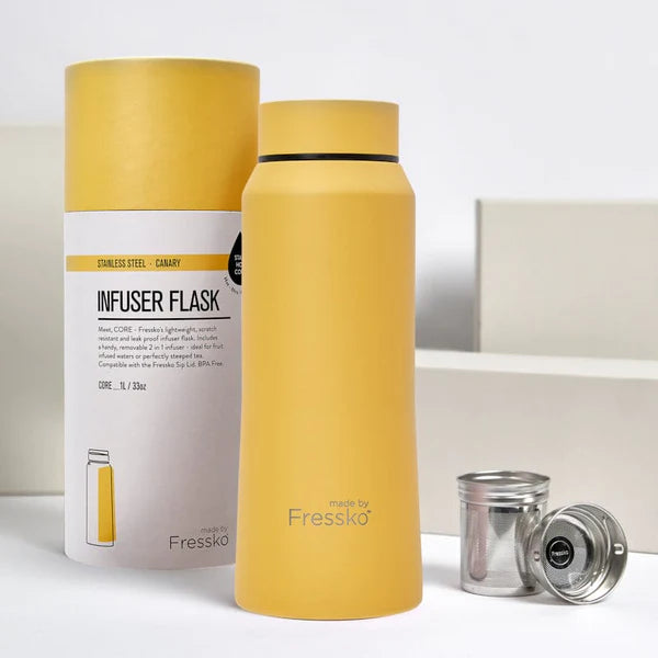 CORE Insulated Stainless Steel 1L - Canary