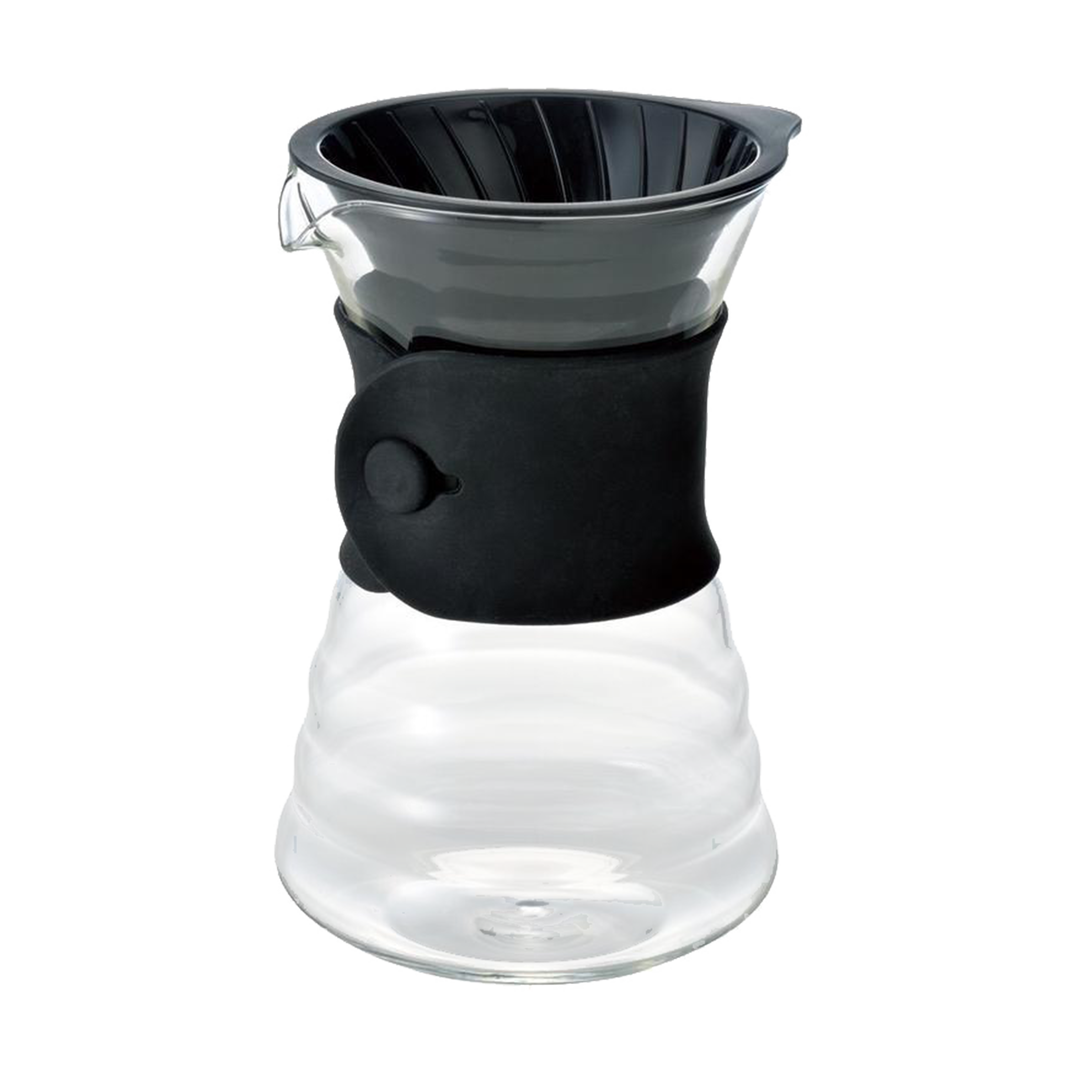 V60 Drip Coffee Decanter 700ml - Black