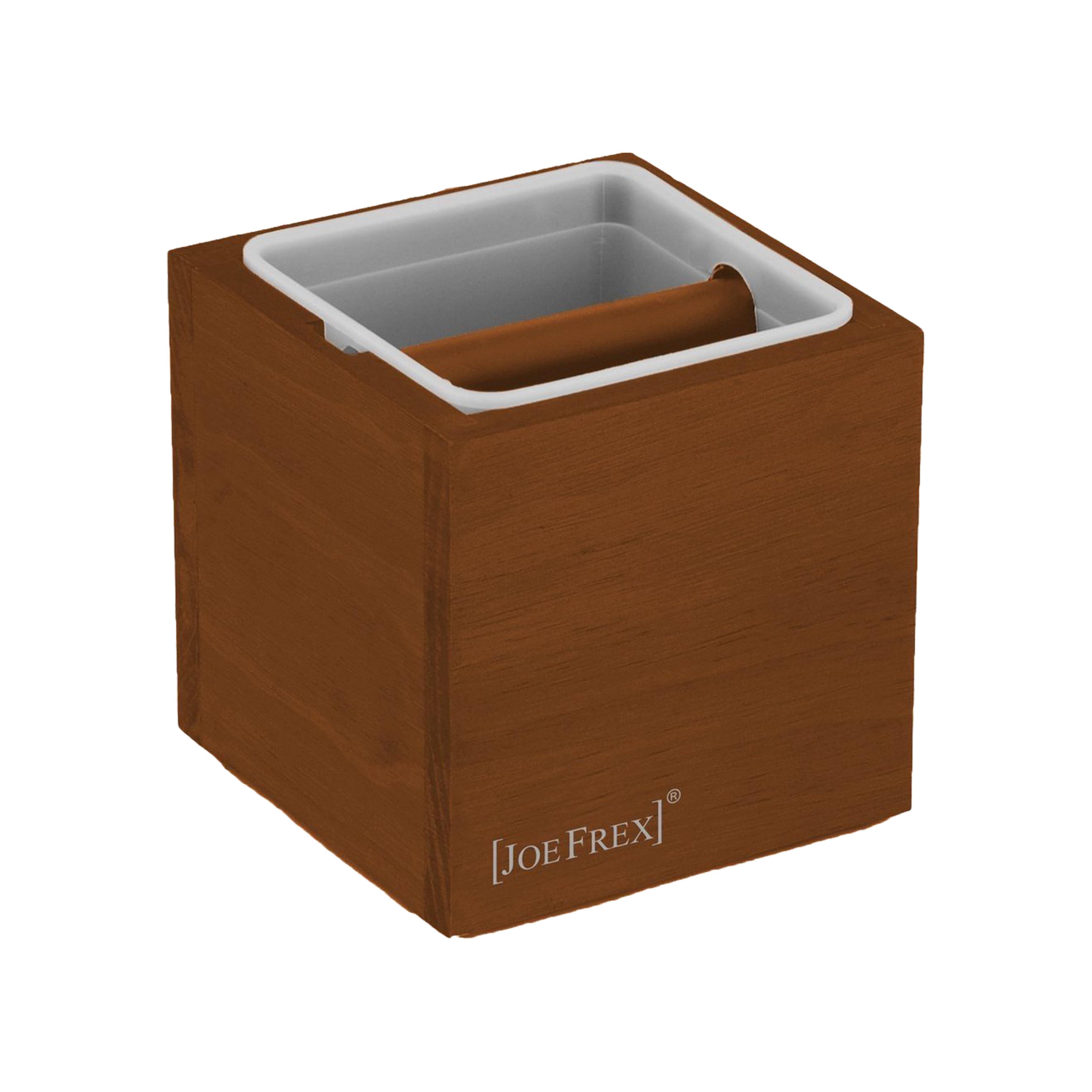 Knock Box Classic Brown Natural Wood