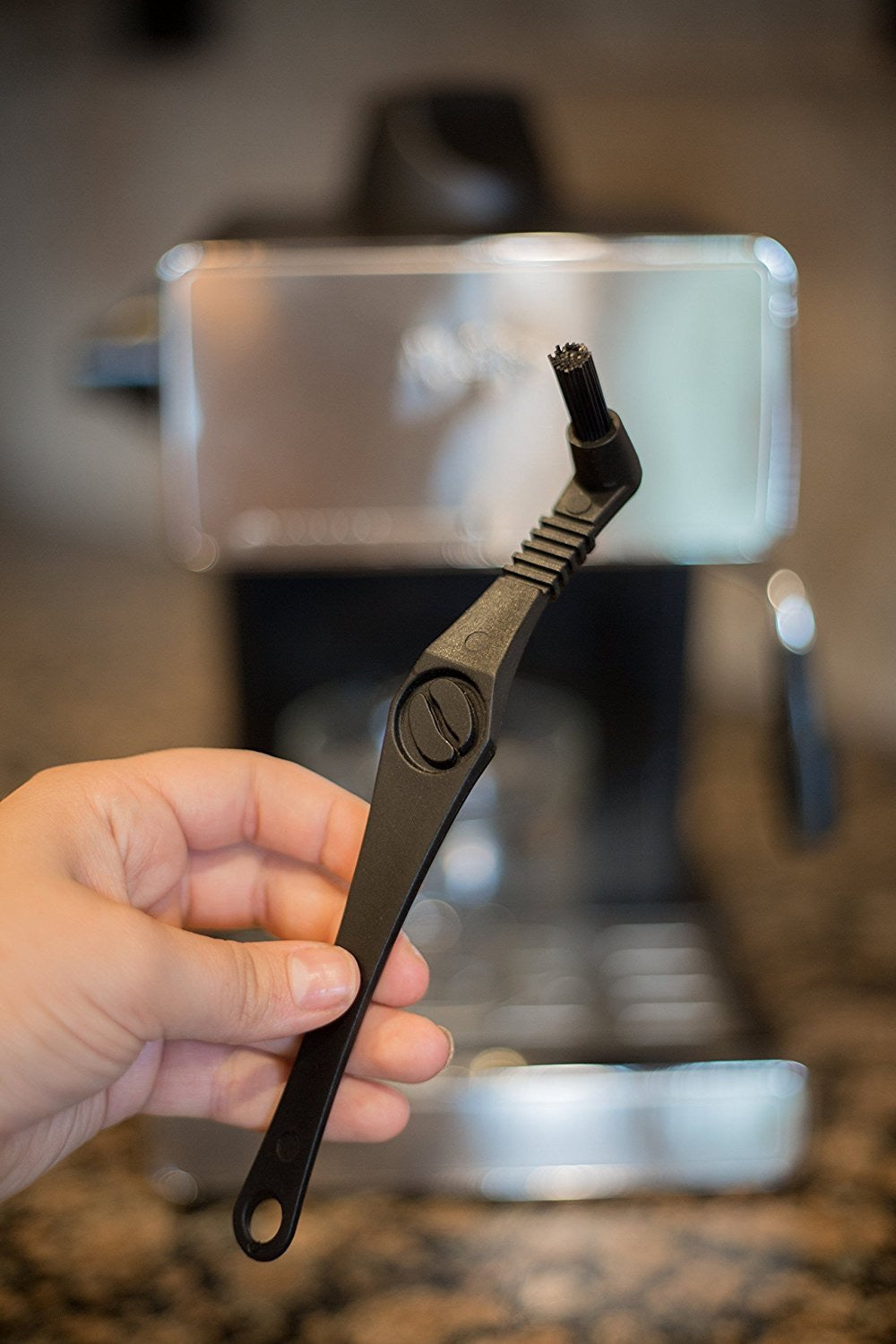 CremaPro Group Head Brush - Black