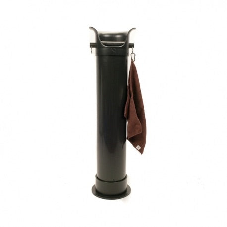 Crema Pro Floor Standing Knock-out Tube Black
