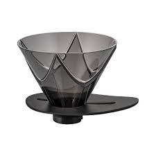 V60 Coffee Dripper MUGEN - Transparent Black