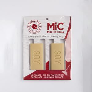 CremaPro Milk Identification Clip MIC - 2 Pack - Soy