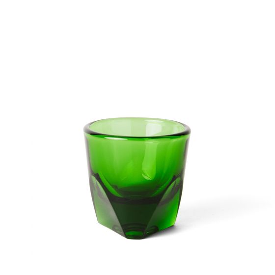 Vero Espresso Glass 3oz - Emerald Green