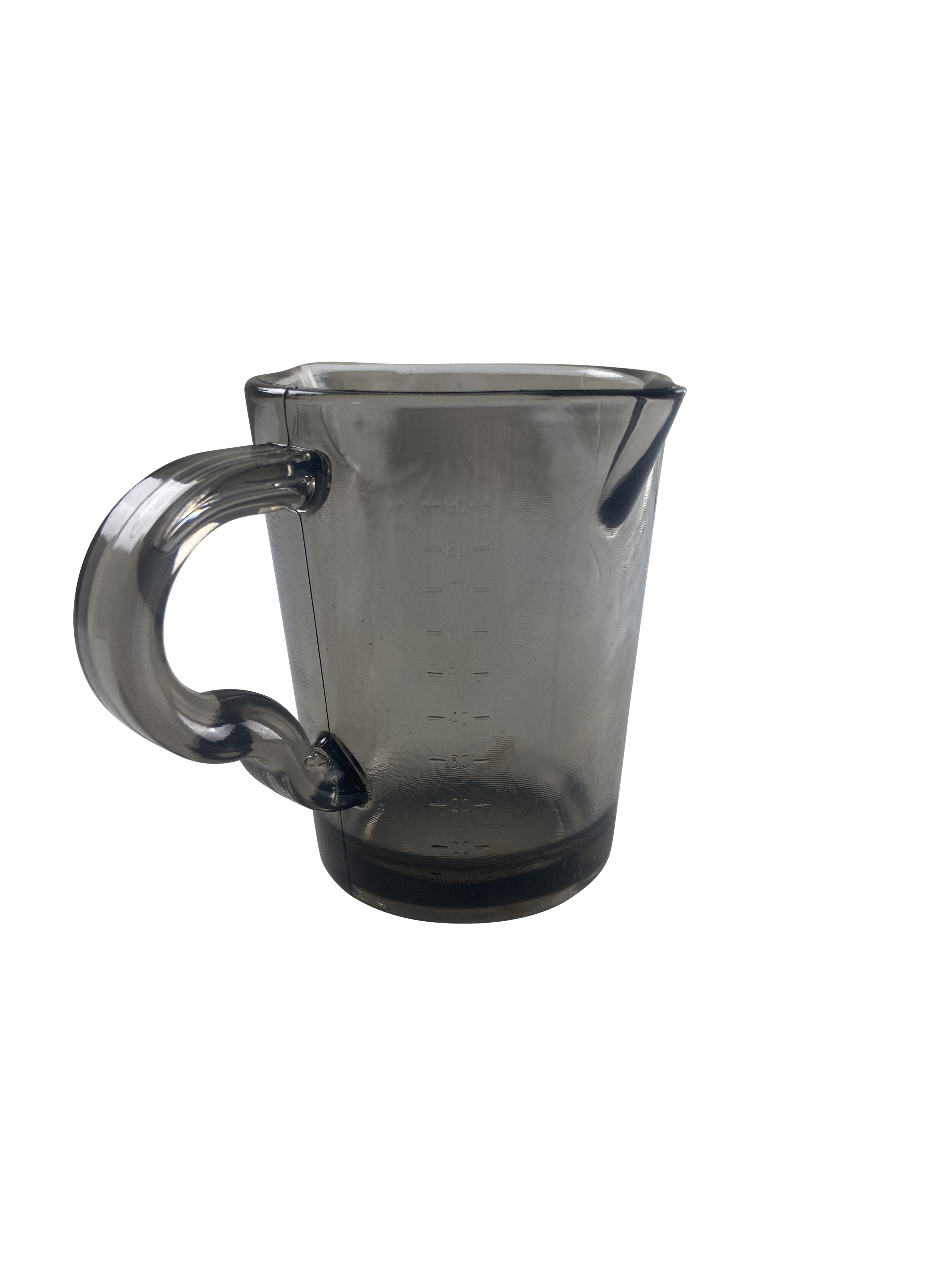 Smoked 3oz PC Barista Pitcher