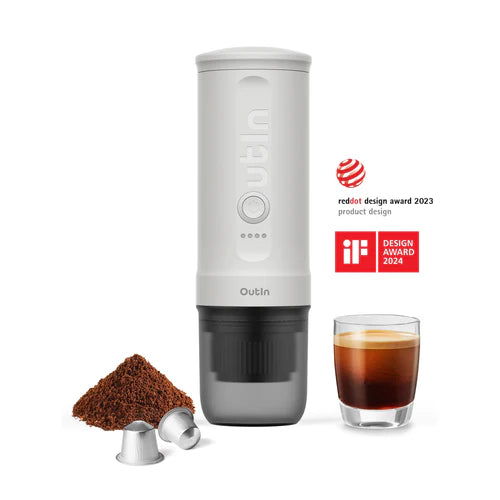 Nano Portable Espresso Machine - Pearl White