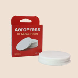 AeroPress - فلاتر ورقية دقيقة مقاس XL طبيعية 200 قطعة