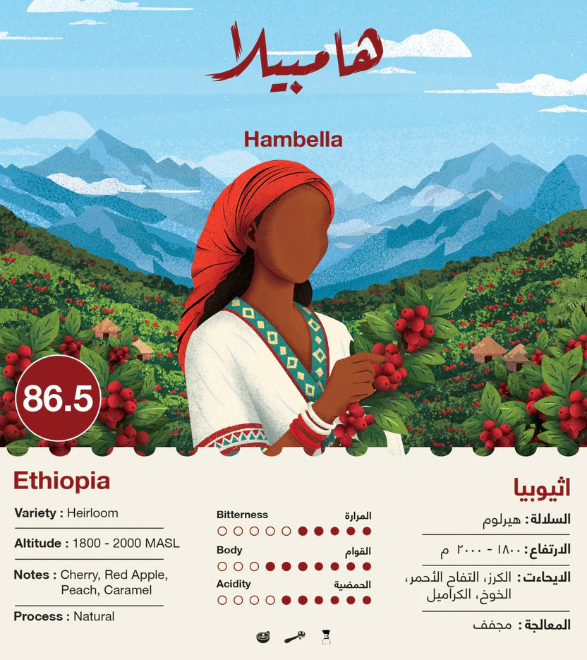 Ethiopia Hambela 250g - Omni