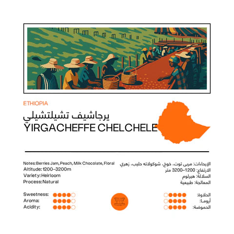 Ethiopia Yirgacheffe Chelchele 250g - Filter