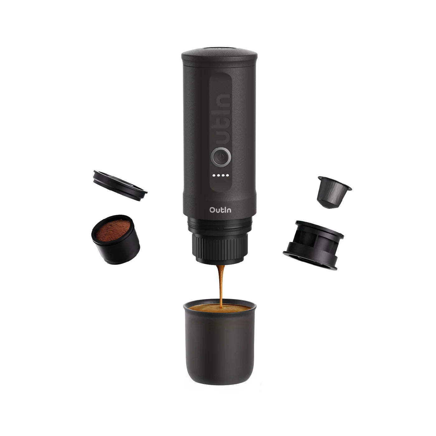 Nano Portable Espresso Machine - Pearl White