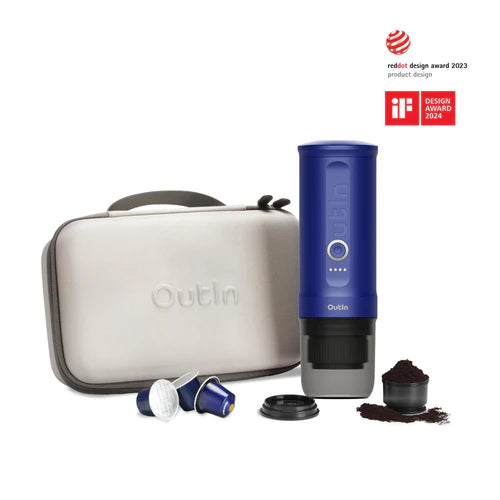 Nano Portable Espresso Machine Set - Ocean Blue