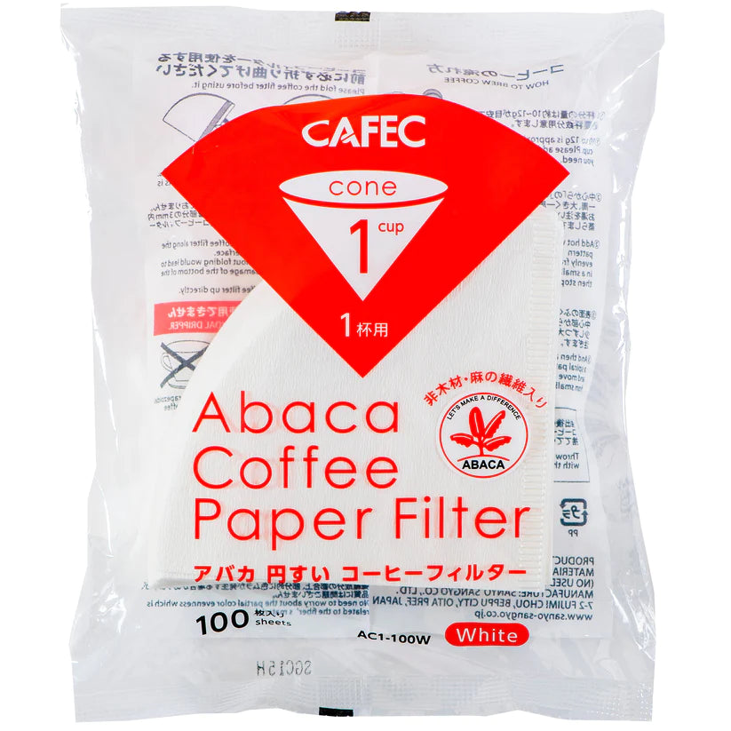 Abaca Paper Filter 1 Cup