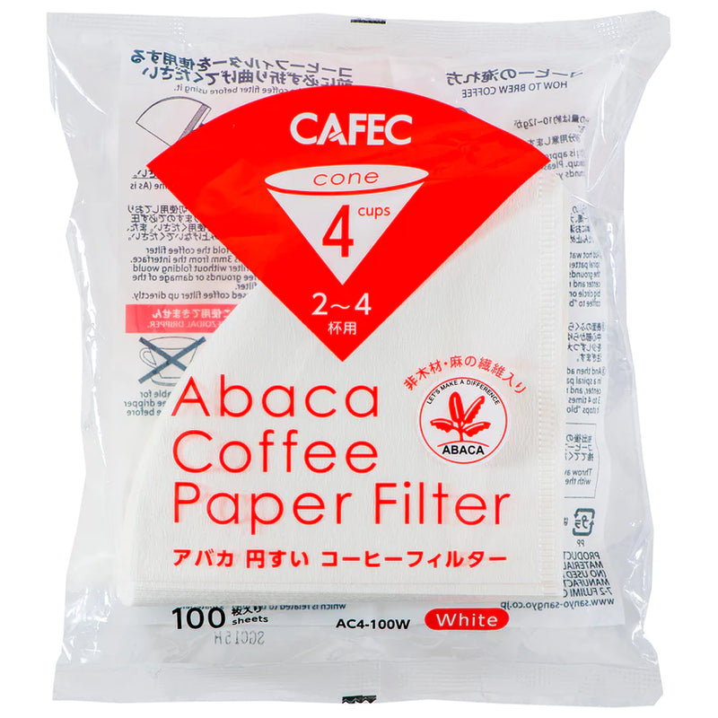 Abaca Paper Filter 4 Cup
