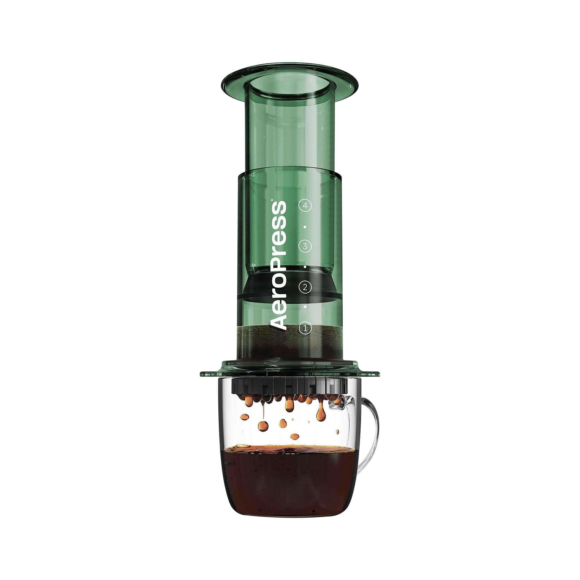 AeroPress - Clear Green Coffee Maker