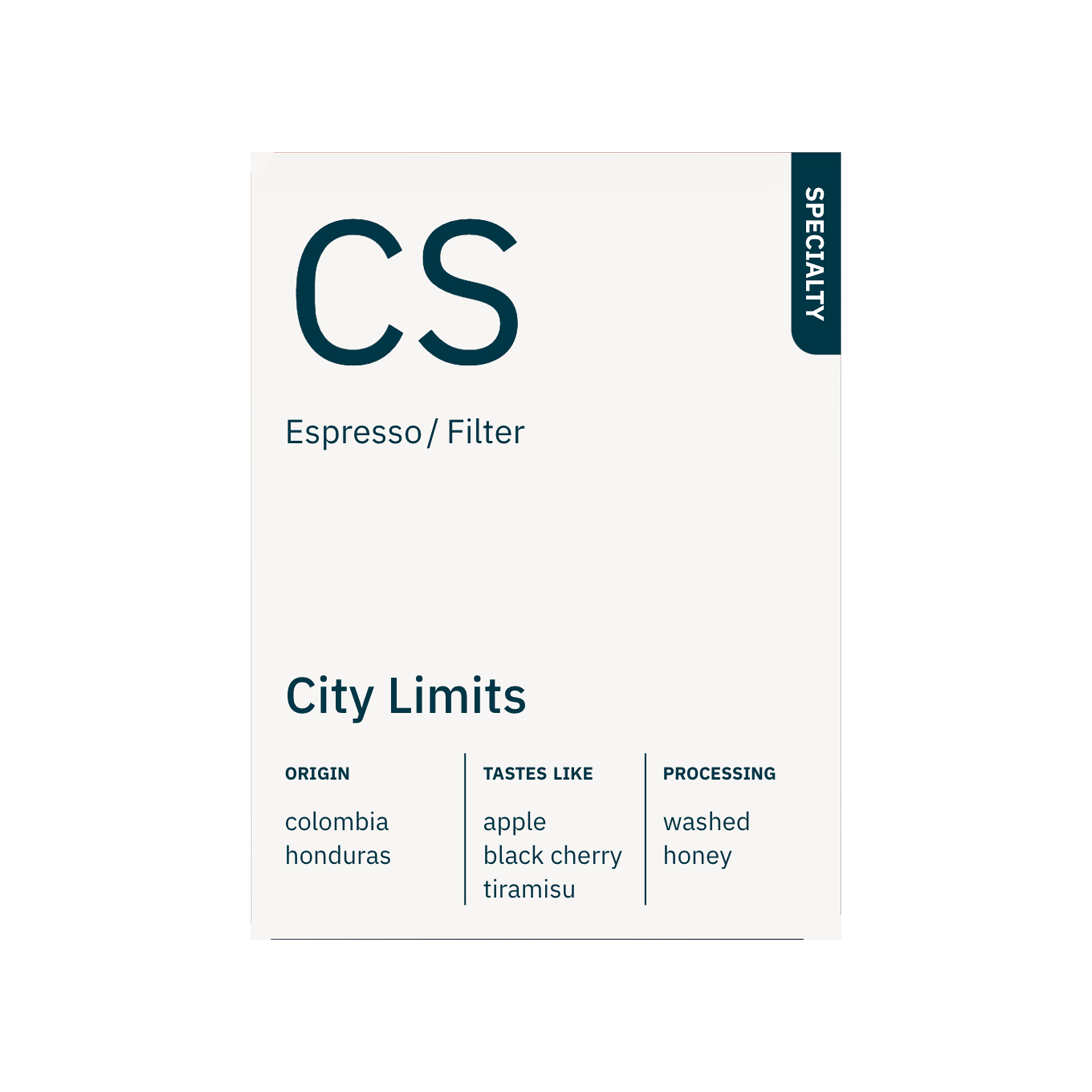 City Limits Blend 250g - Espresso