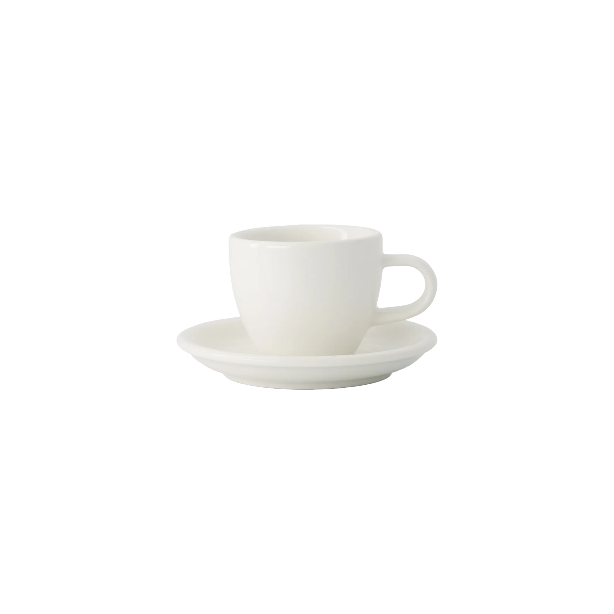 Classic Range Demitasse Cup Set Milk 70ml - White