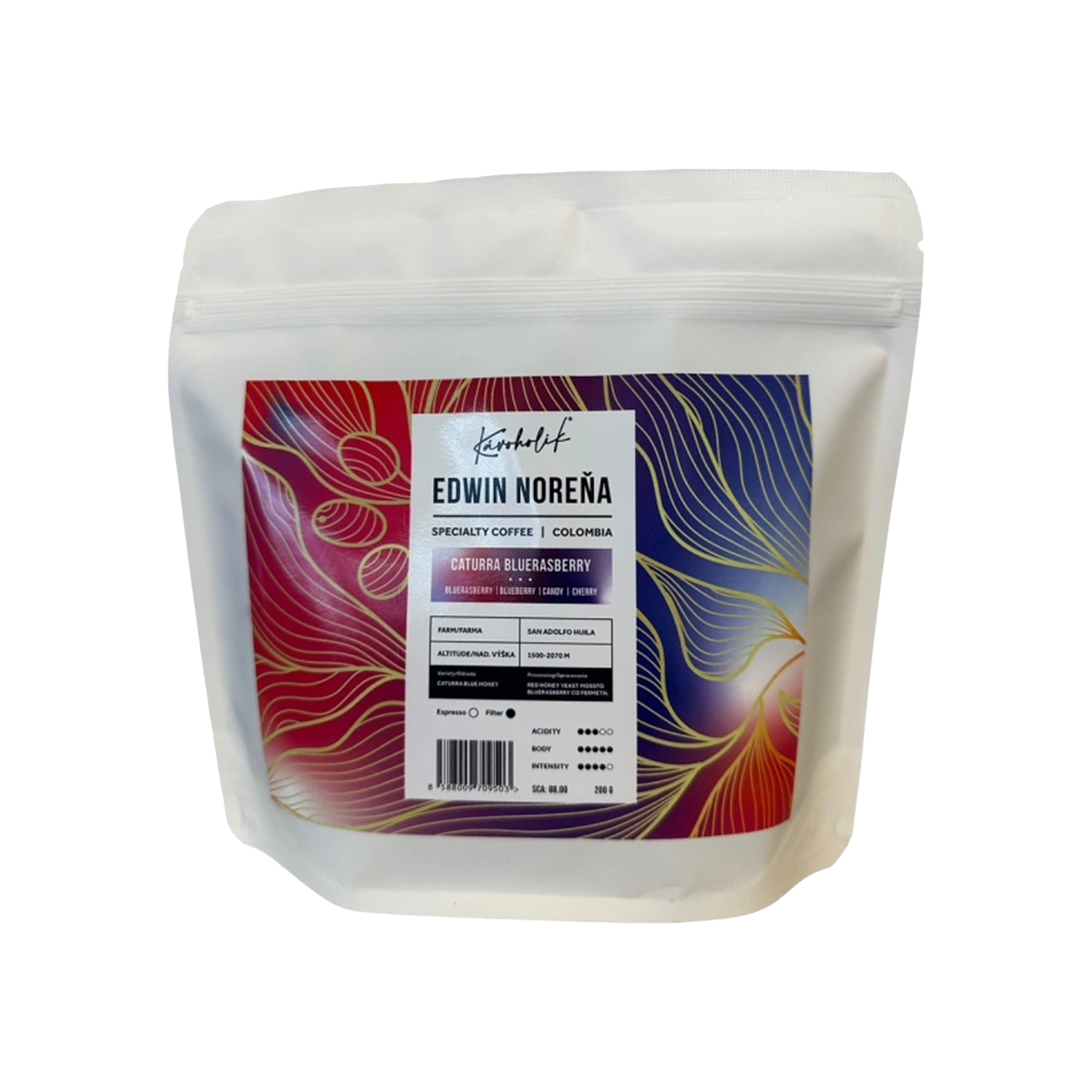 Colombia Caturra Bluerasberry 200g - Filter