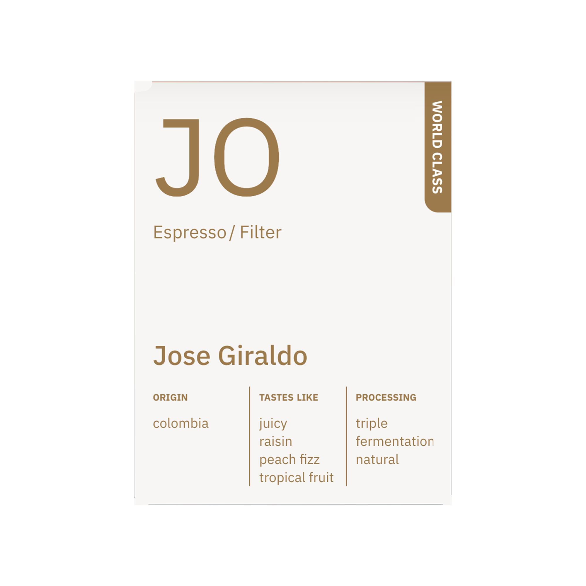 Colombia Jose Giraldo Sidra 250g - Filter