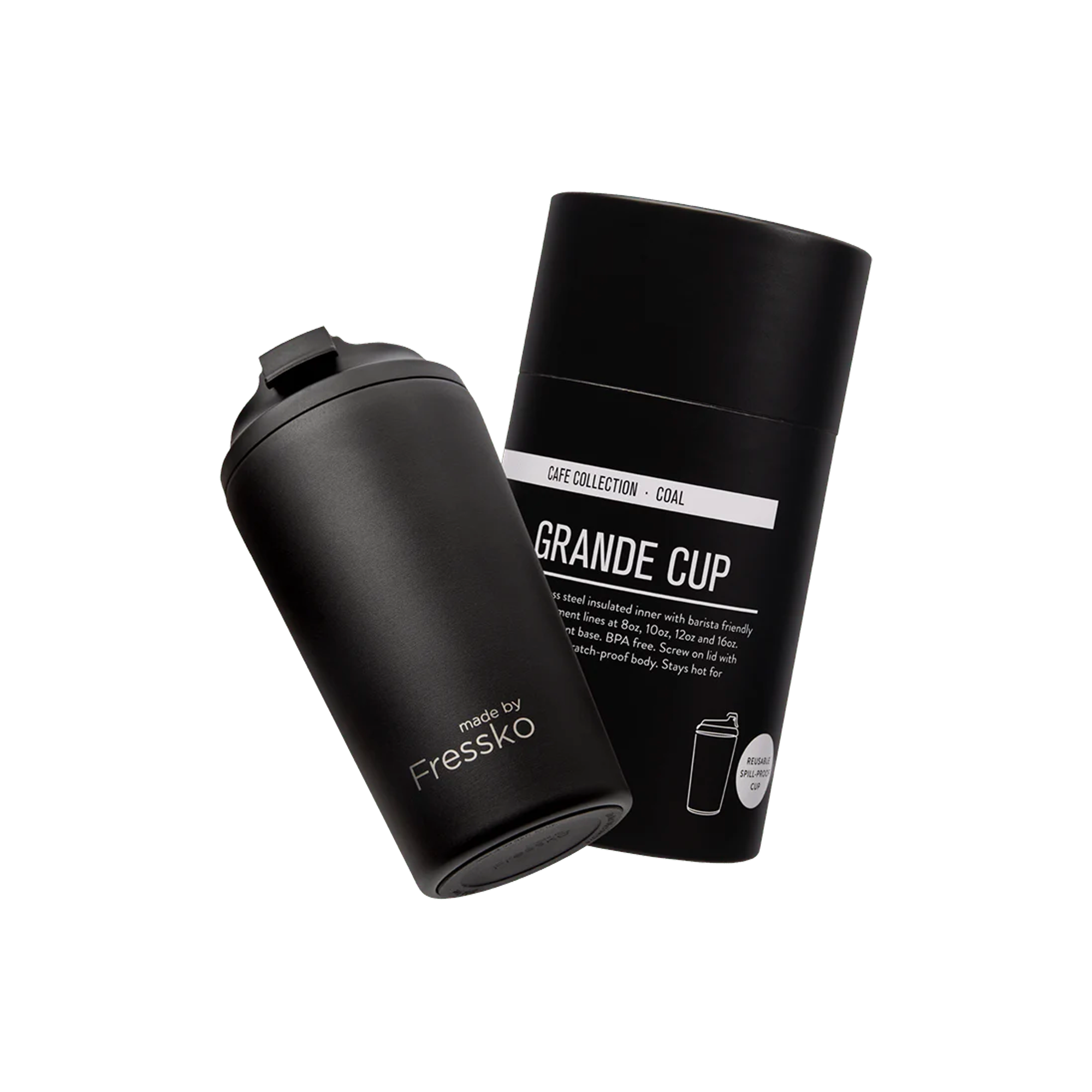 Grande Cup 475ml - Coal