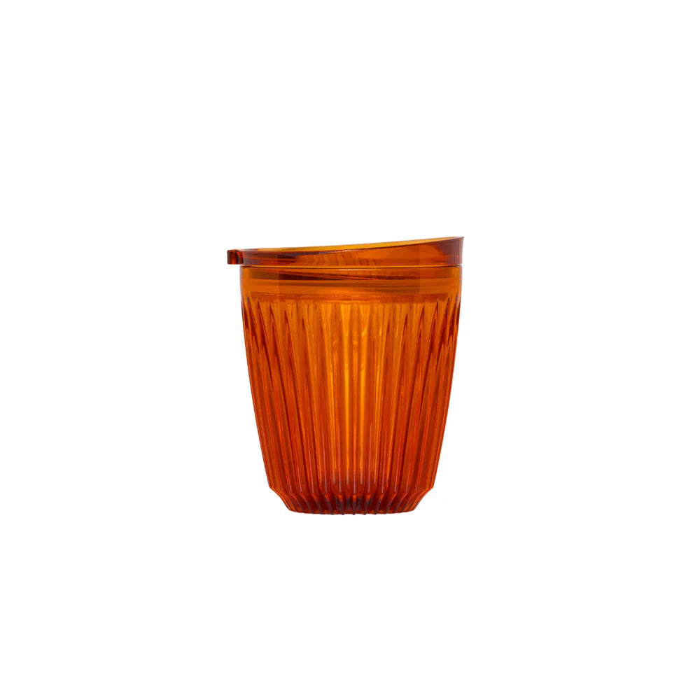 HuskeeRenew 8oz Cup & Lid - Amber