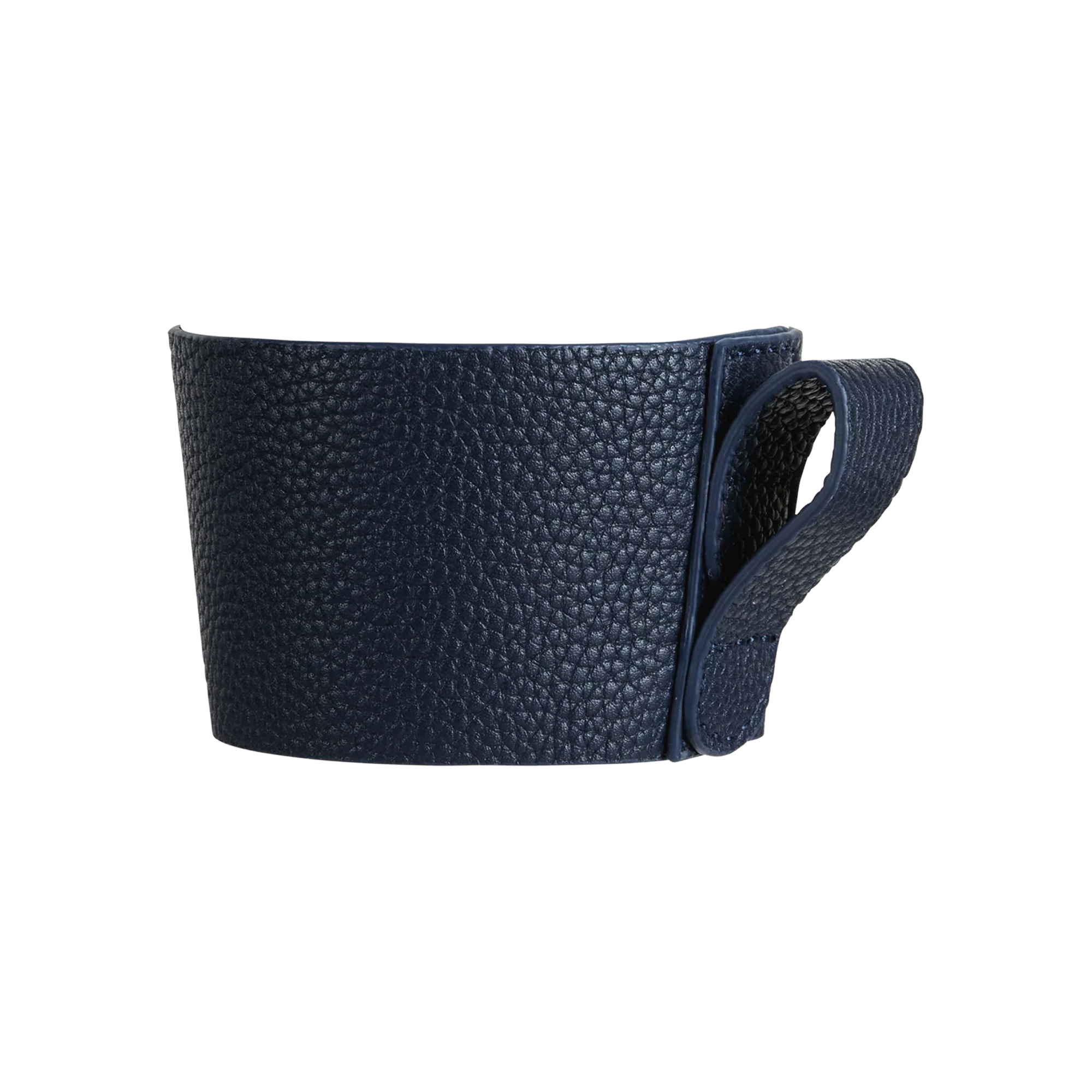 Leather sleeve -12oz Blue