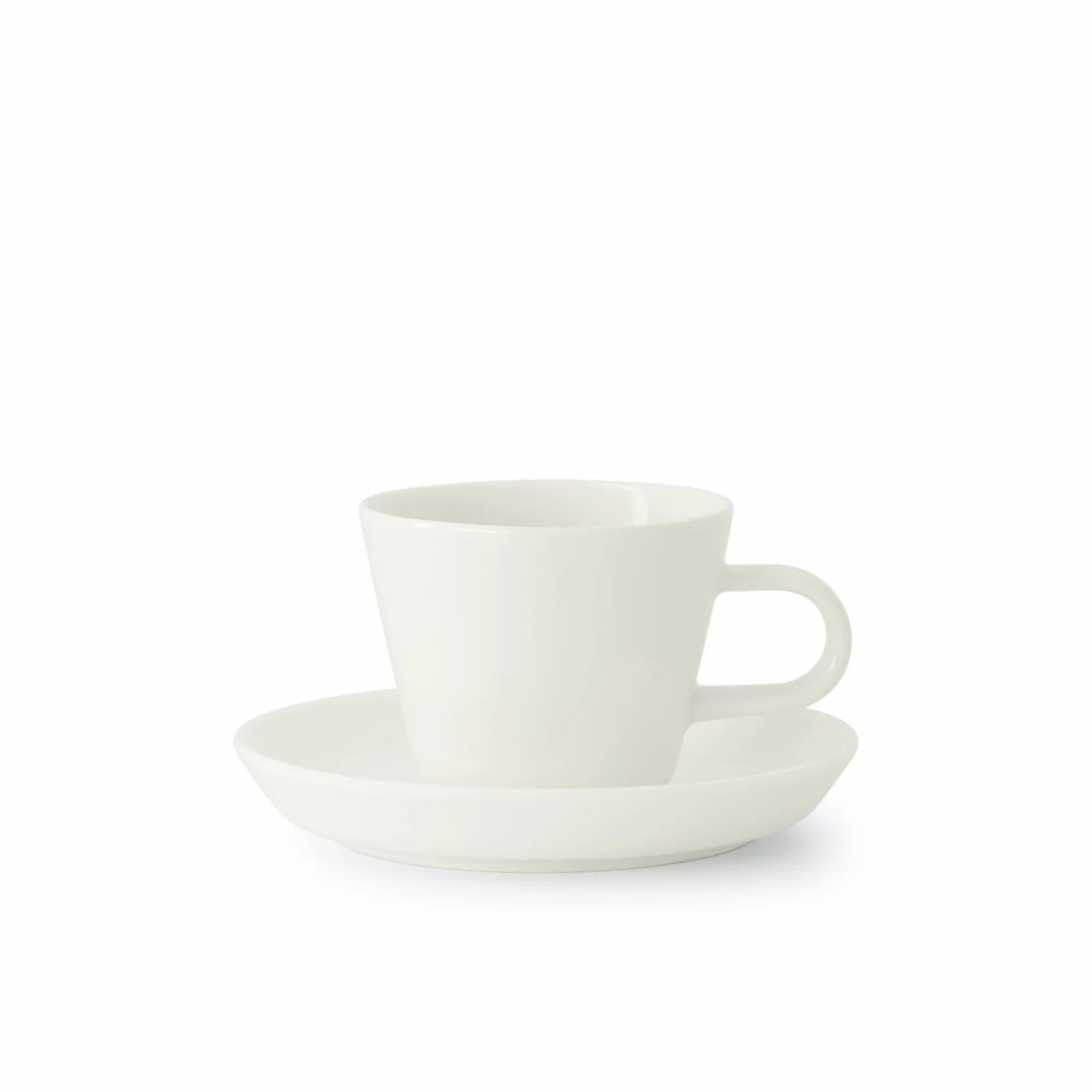 Roman Cup and Saucer Mini 110ml - Milk