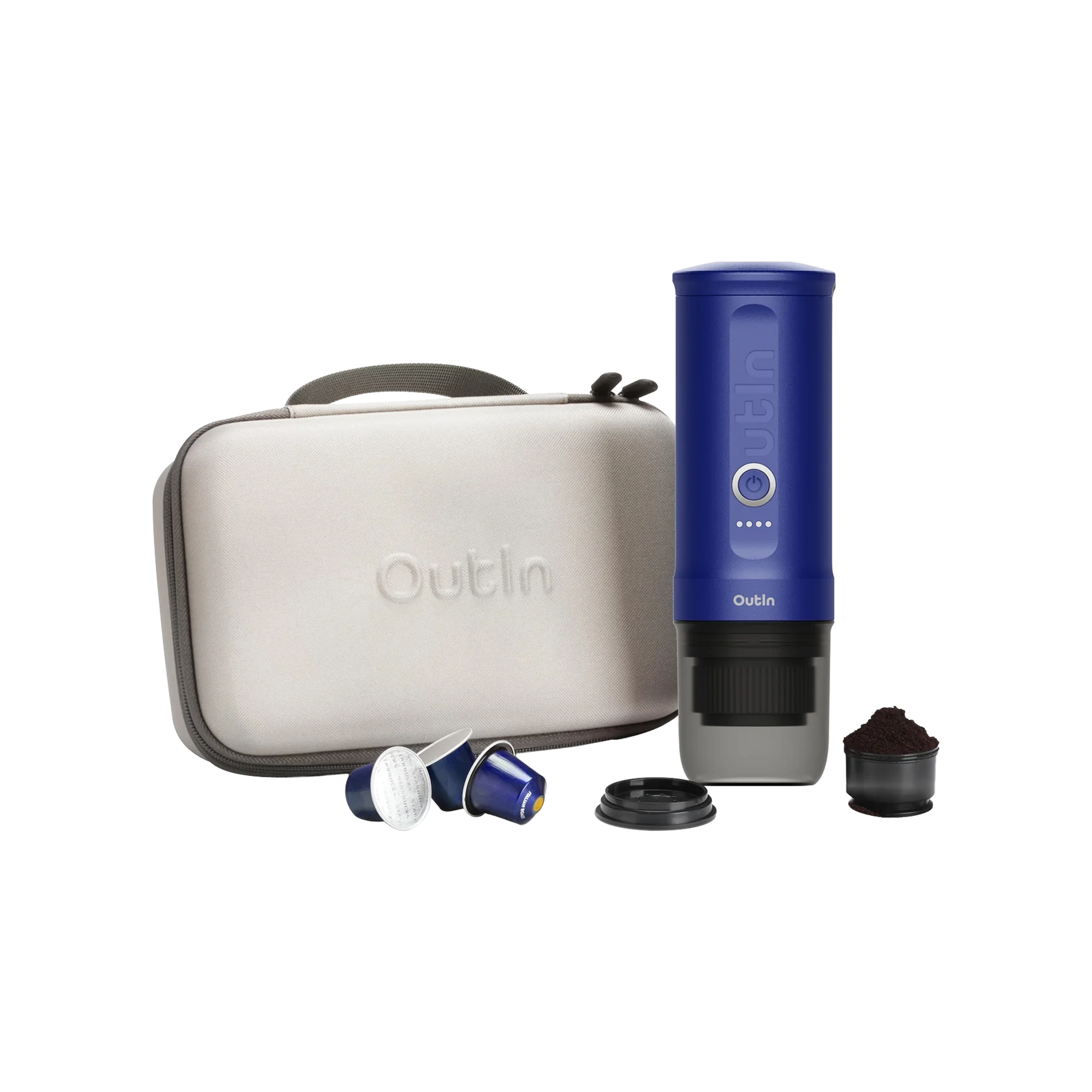 Nano Portable Espresso Machine Set - Ocean Blue