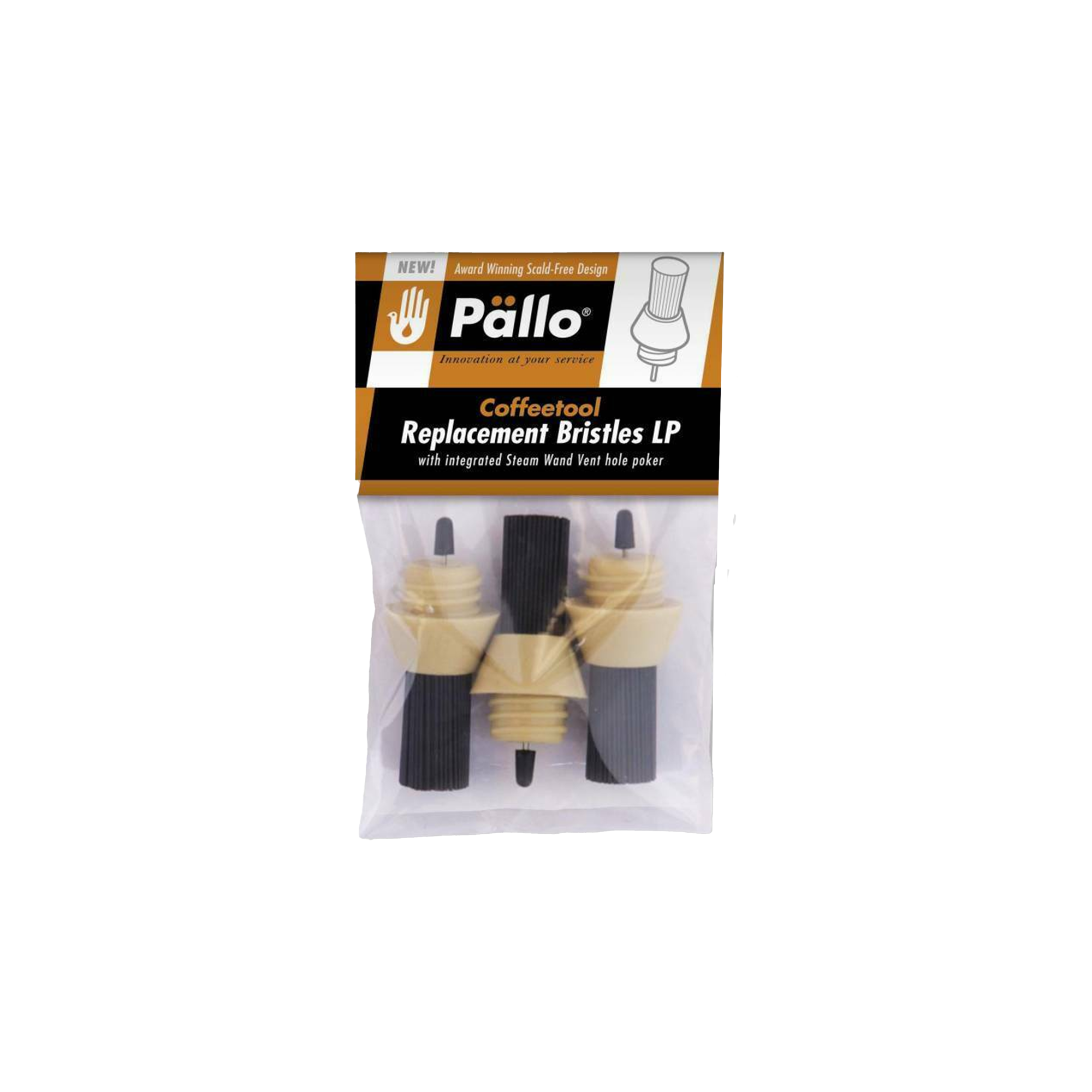 Pallo Coffeetool Replacement Bristles - 3 pack