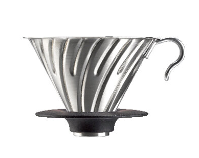 V60 Metal Dripper - Silver