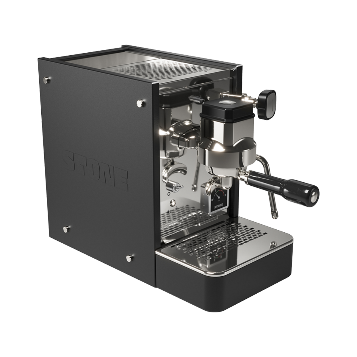 Stone Lite Espresso Machine Black