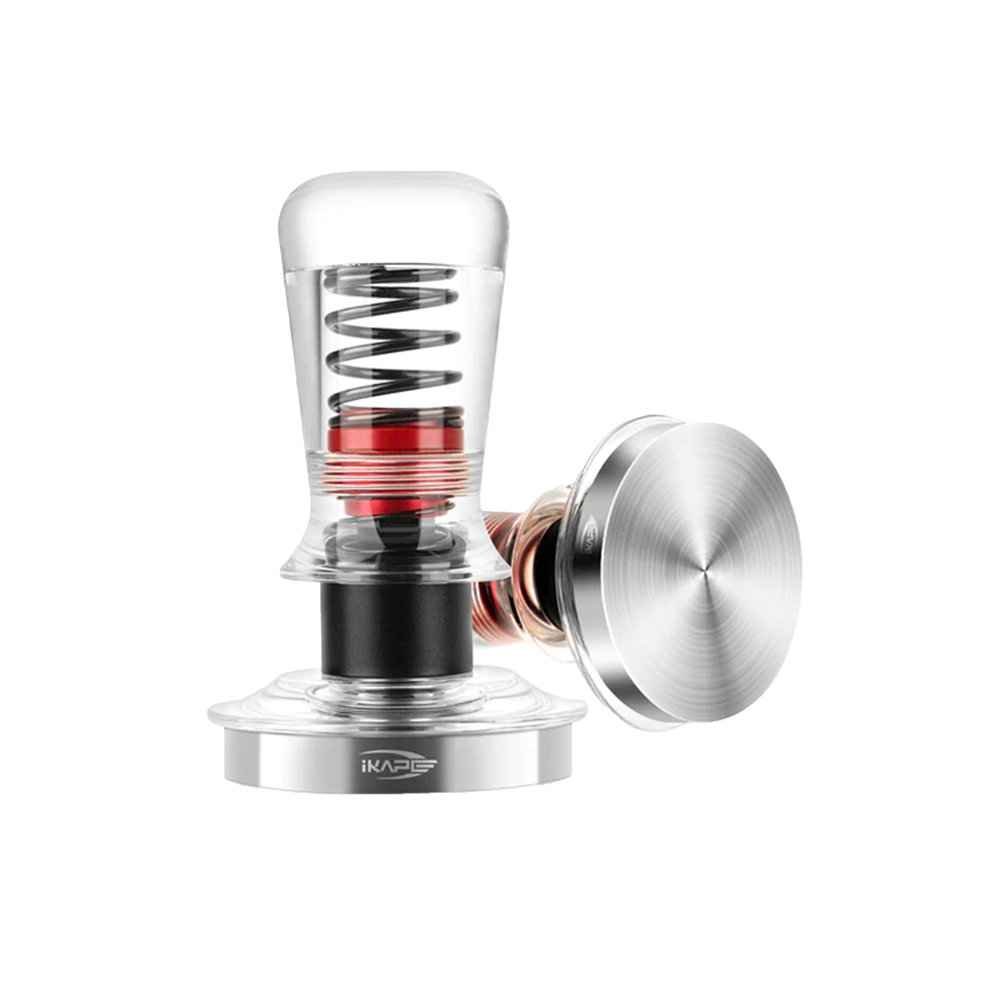 Transparent Handle V3 Calibrated Tamper 53mm