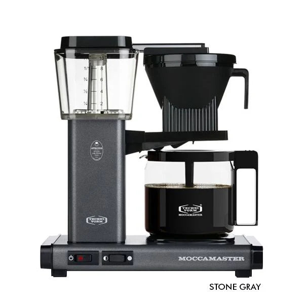 Moccamaster KBG with Glass Jug Stone Grey