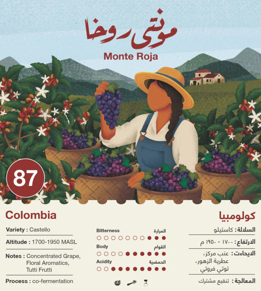Colombia Monte Roja 250g - Omni