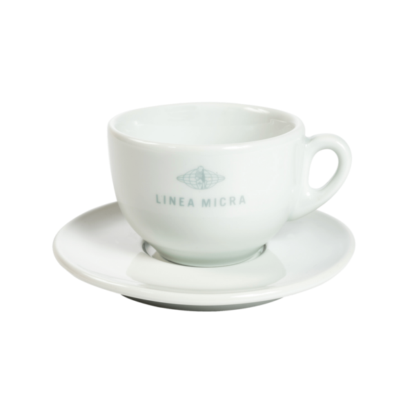 طقم أكواب كابتشينو لينيا ميكرا مكون من قطعتين