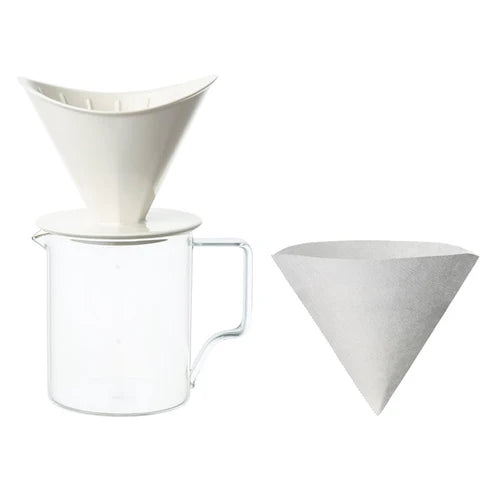 OCT Brewer Jug Set 4Cups - White